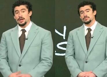 Bad Bunny hace su debut como presentador de noticias en Puerto Rico