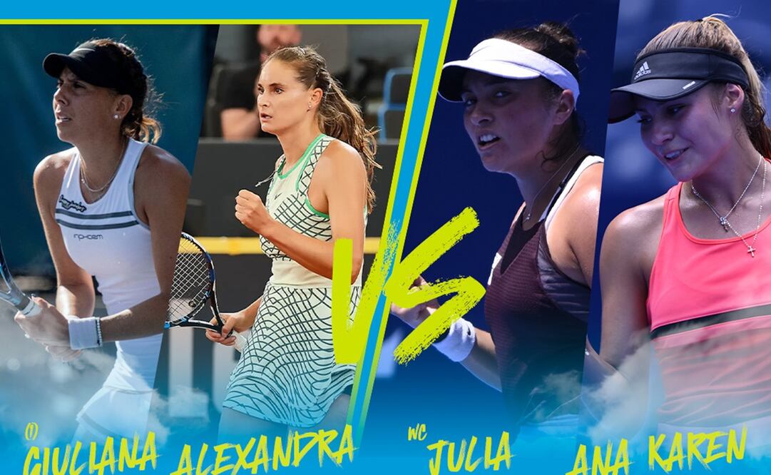 Giuliana Olmos avanza a cuartos de final en dobles del Abierto GNP Seguros