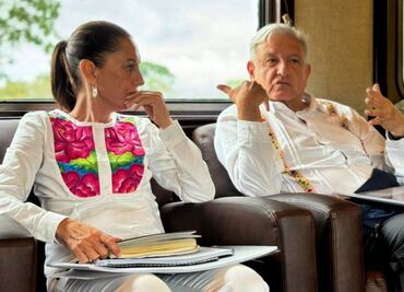 "Nunca se había visto una transición tan ordenada", dice AMLO por giras con Sheinbaum