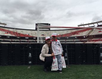 El niño que vendió sus juguetes para ir a la final de la Libertadores