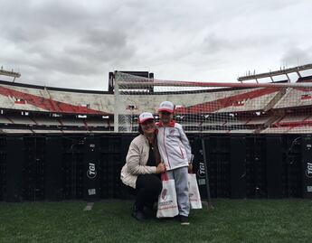 El niño que vendió sus juguetes para ir a la final de la Libertadores