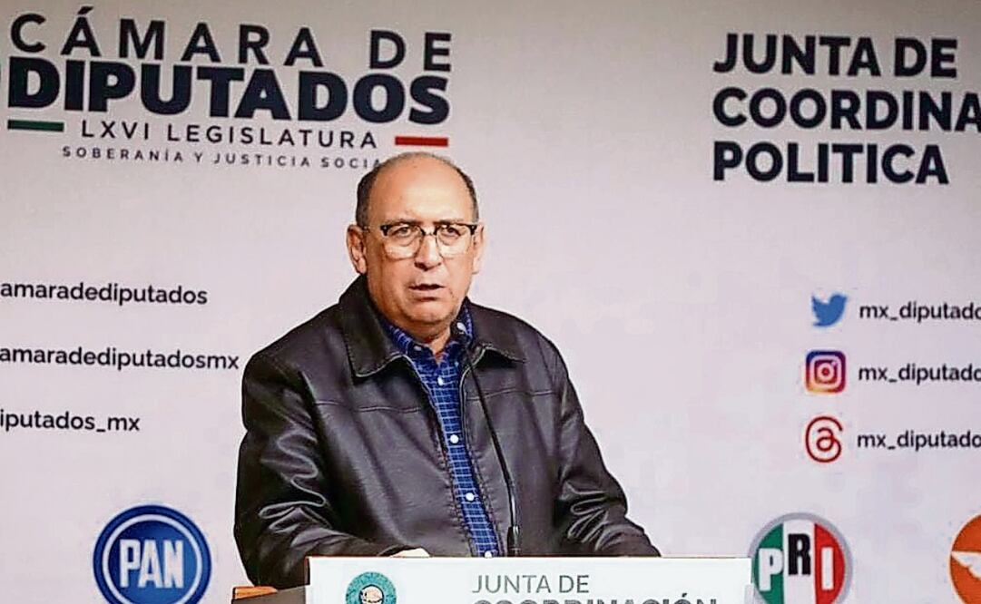 Rubén Moreira, coordinador del PRI en la Cámara de Diputados. Foto: Especial