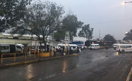 Paradero de Indios Verdes amanece sin encharcamientos