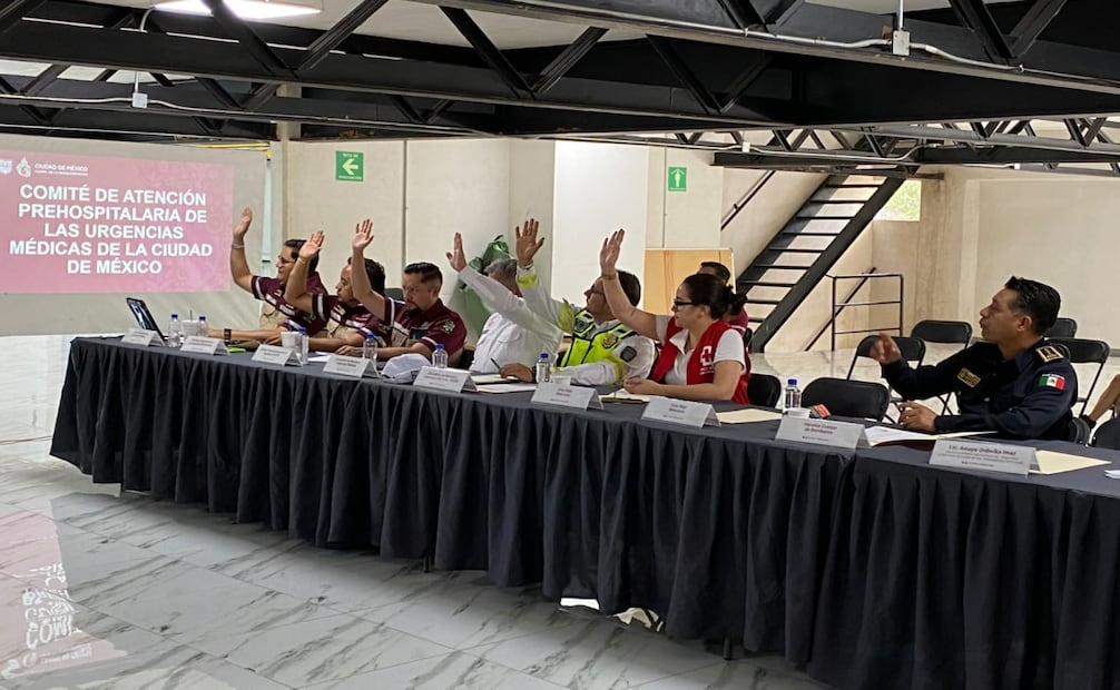 Se instala Comité Interinstitucional de Atención Prehospitalaria; reforzará atención de emergencias durante el Mundial de Fútbol. Foto: Especial