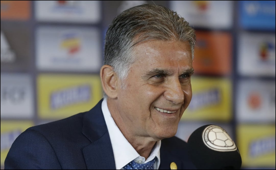 Carlos Queiroz conferencia de prensa. Foto: AP