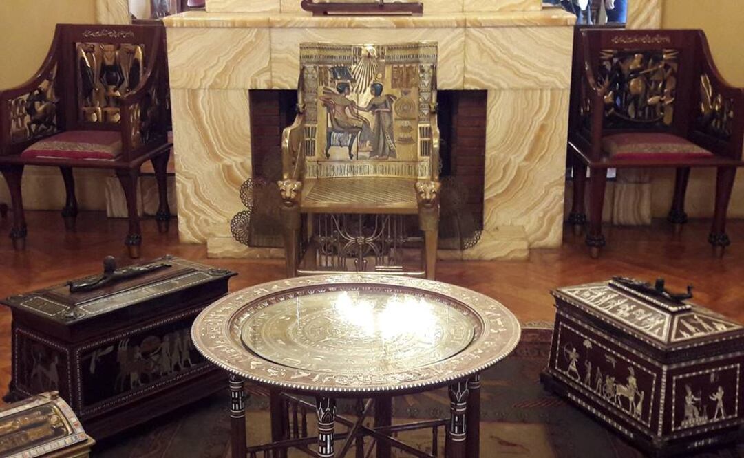 Se desconoce el uso dado por Faruq a este palacete, aunque se cree que el monarca estuvo en él en contadas ocasiones para organizar fiestas o reuniones nocturnas en su azotea. FOTO: Marina Villén/EFE.