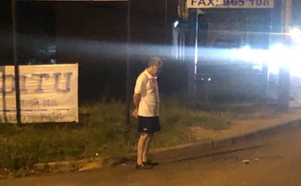 Padre se vuelve viral por esperar a su hija todas las noches