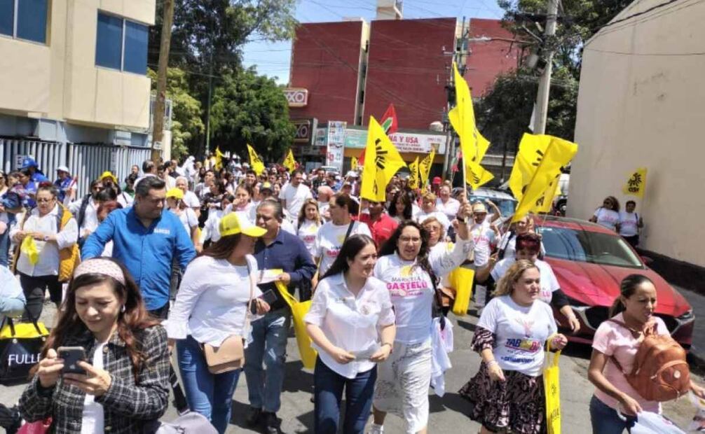 Candidata a la alcaldía Gustavo A. Madero, de la coalición Va Por La CDMX, Maricela Gastelú. Foto: Especial