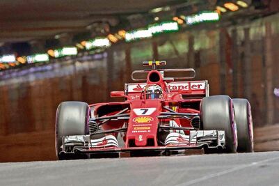 Raikkonen les gana en ensayos de Canadá