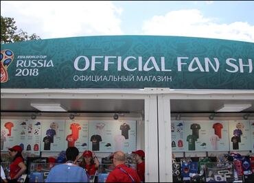 El costo de los productos de la Selección Mexicana en Luzhniki