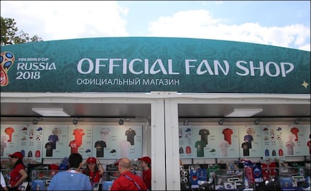 El costo de los productos de la Selección Mexicana en Luzhniki