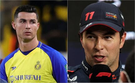 Cristiano Ronaldo es 'obligado' a ver a Checo Pérez en el GP de Arabia Saudita