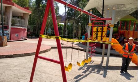 Cuauhtémoc acordona parques por congregación de personas ante coronavirus