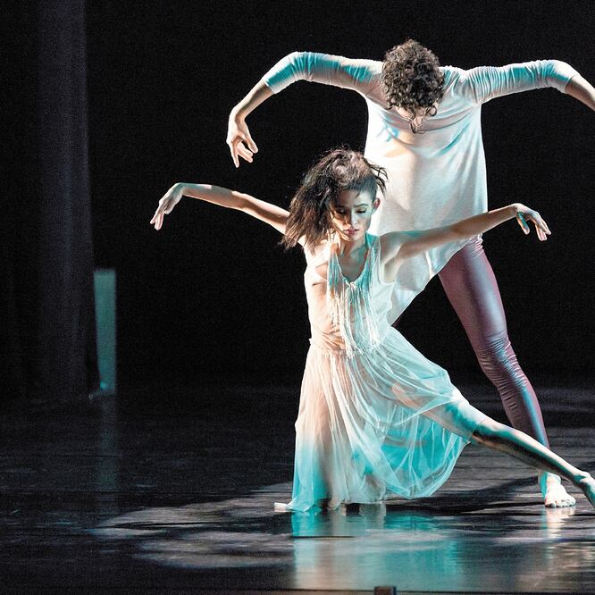 La función constará de dos obras que plantean el problema del bien y el mal. CORTESÍA AKSENTI DANZA CONTEMPORÁNEA