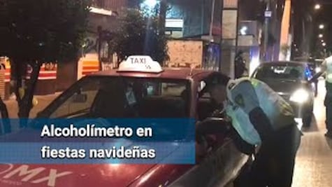 Prevén distintos puntos de alcoholímetro en fiestas navideñas