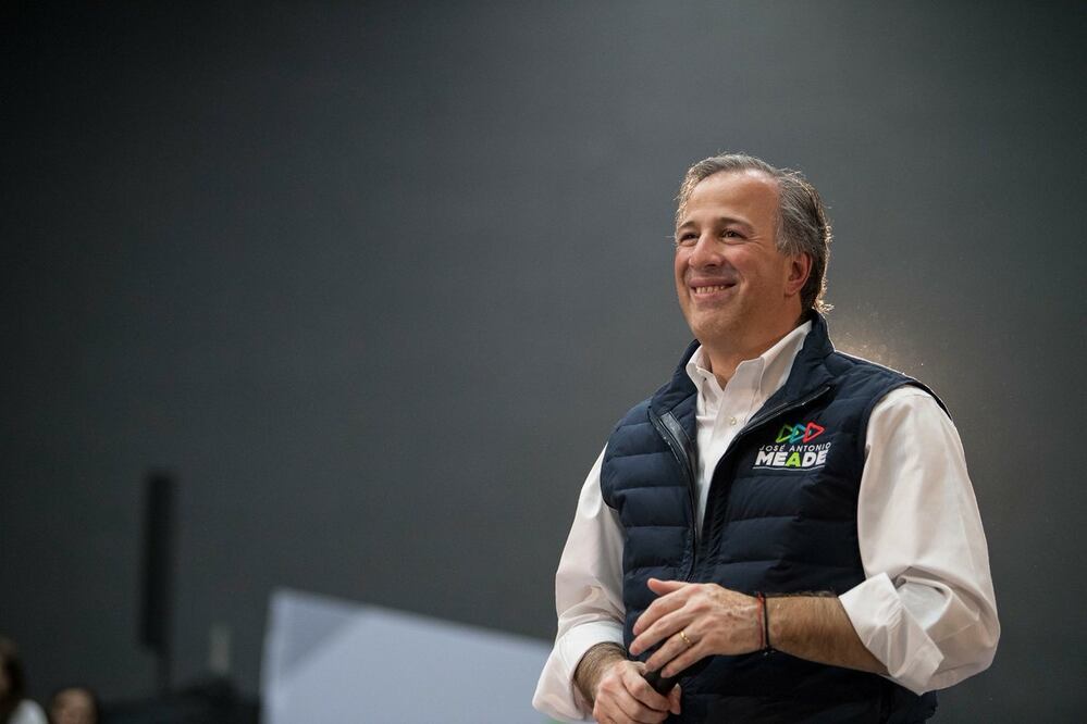 El candidato presidencial de la coalición Todos por México, José Antonio Meade. Foto: @JoseAMeadeK