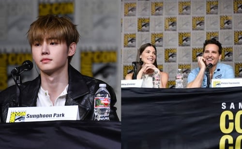 ENHYPEN, el grupo de Kpop, y el elenco de "Crepúsculo" reúnen dos universos de vampiros en la Comic-Con