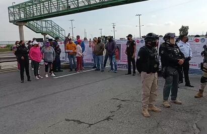 Bloquean el Circuito Exterior Mexiquense por desaparición de Rocío Castillo en Chimalhuacán