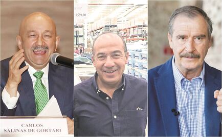 Salinas, Fox y Calderón se mueven en 2018