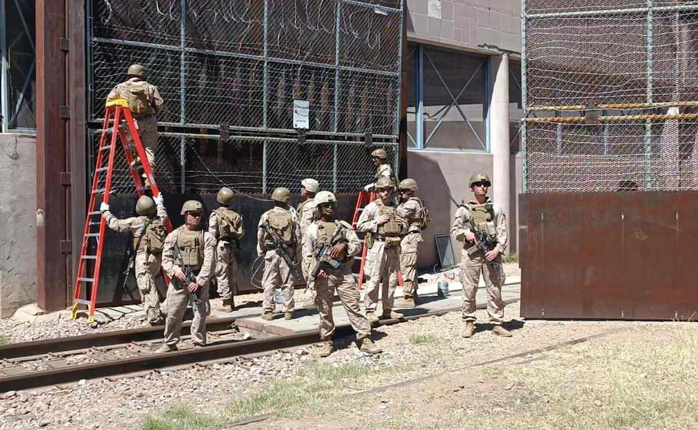 Testigos aseguran que los militares estadounidenses, portando uniforme y armas de grueso calibre, habrían ingresado hasta ocho metros dentro del territorio nacional.
Foto: Cortesía Borderlinea.mx