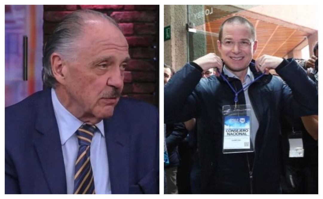 El empresario José María Riobóo y el ex candidato a la Presidencia, Ricardo Anaya. FOTOS: ESPECIALES