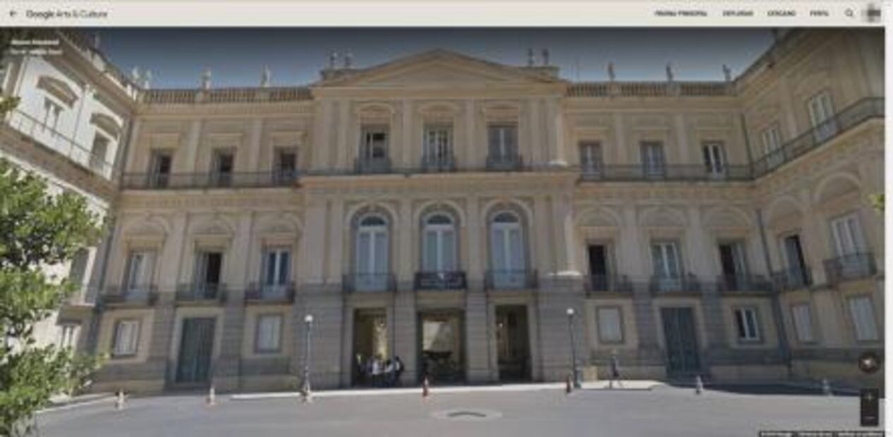 Visita virtualmente el Museo Nacional de Brasil 