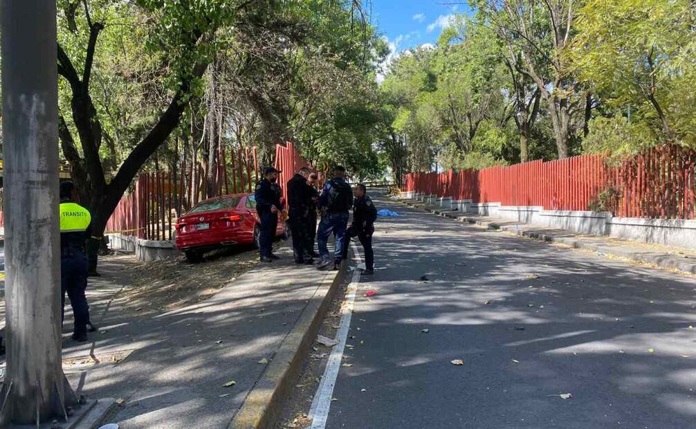 La zona fue acordonada por elementos de la Secretaría de Seguridad Ciudadana (SSC) de la Ciudad de México. Foto: Juan Carlos Williams. EL UNIVERSAL