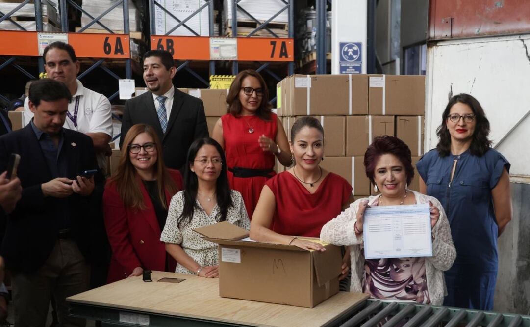 Sin "focos rojos" rumbo a elección judicial: IECM; garantizan custodia de boletas y seguridad en casillas. Foto: Carlos Mejía/EL UNIVERSAL