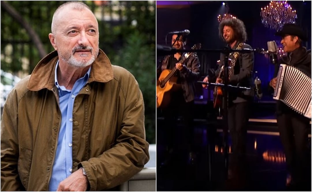 El escritor y periodista español, Arturo Pérez-Reverte, reaccionó a la canción de la agrupación mexicana. Foto: EFE y YouTube