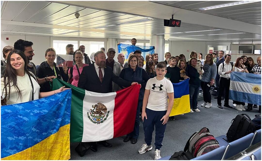 Gobierno de Ucrania auxilia a mexicanos a salir de Líbano. Foto: Especial