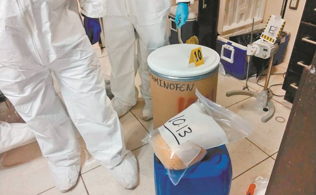 Desde 2019, Estados Unidos ha apoyado en 75 aseguramientos de droga.  Foto: Archivo/EL UNIVERSAL.