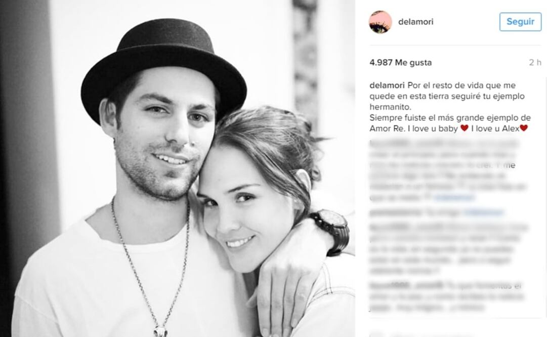 Mori compartió una foto de Renato con su pareja Alexandra FOTO: INSTAGRAM