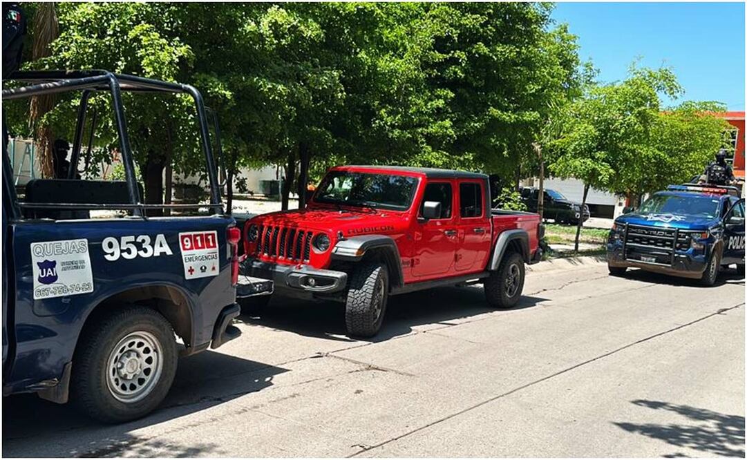 Una jeepeta robada en EU. Foto: Especial