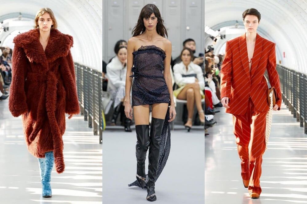 Tendencias de París Fashion Week   Foto: Instagram @stellamccartney / @coperni 