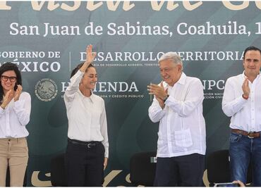 "Ya logramos desenredar todo"; AMLO anuncia que Claudia Sheinbuam seguirá con rescate de Altos Hornos de México