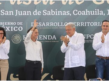 "Ya logramos desenredar todo"; AMLO anuncia que Claudia Sheinbuam seguirá con rescate de Altos Hornos de México