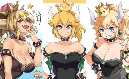 Conoce a Bowsette, la versión femenina de Bowser