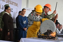 Continúa la campaña de desarme en México