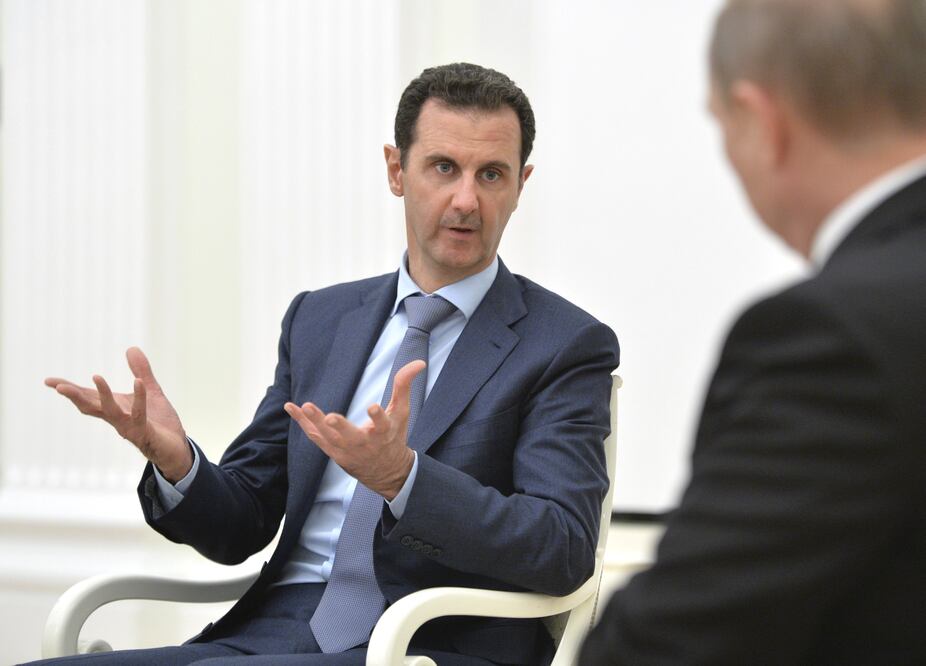Al-Assad abogó a favor de que Rusia y Siria sigan "actuando juntos" para la recuperación económica y política de su país (REUTERS)