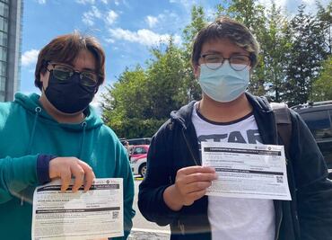 "Anhelábamos este día", dice la chaviza tras primera dosis Covid en Cuajimalpa