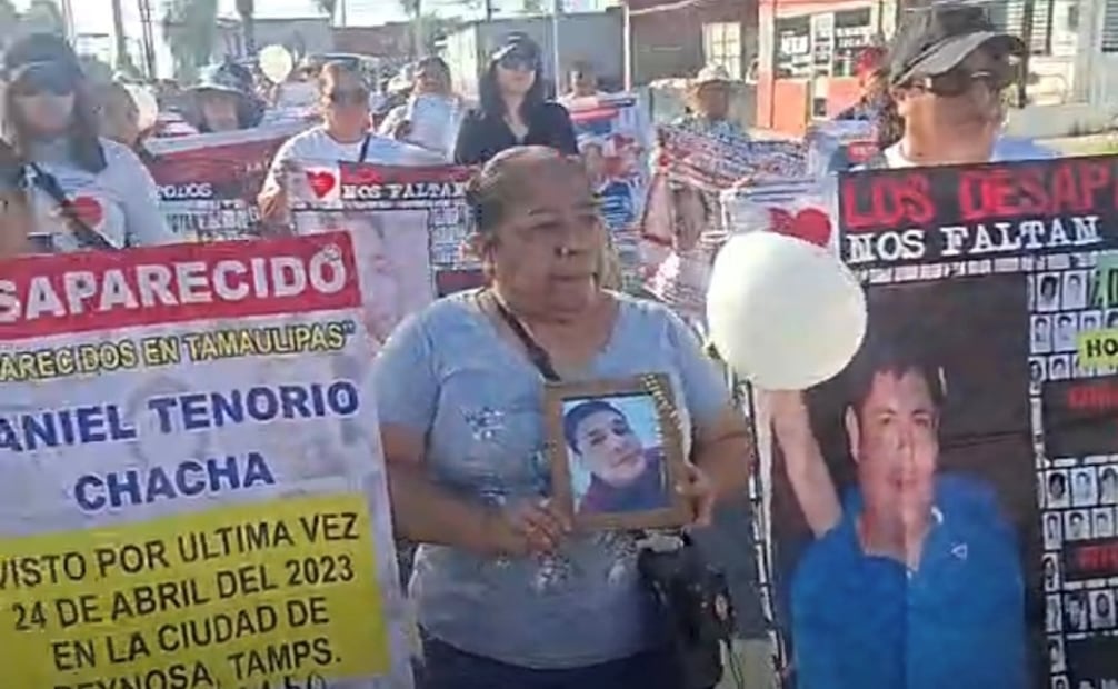 colectivos recuerdan a sus desaparecidos y exigen seguridad. Foto: Especial