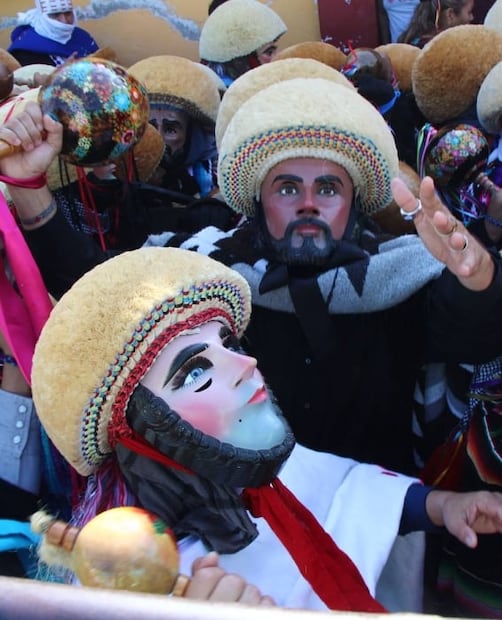 FOTOS: Salen los Parachicos en la fiesta de Chiapa de Corzo, Chiapas