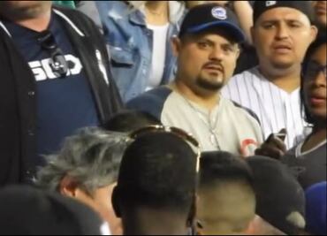 Violencia en el estadio de Chicago de las Grandes Ligas