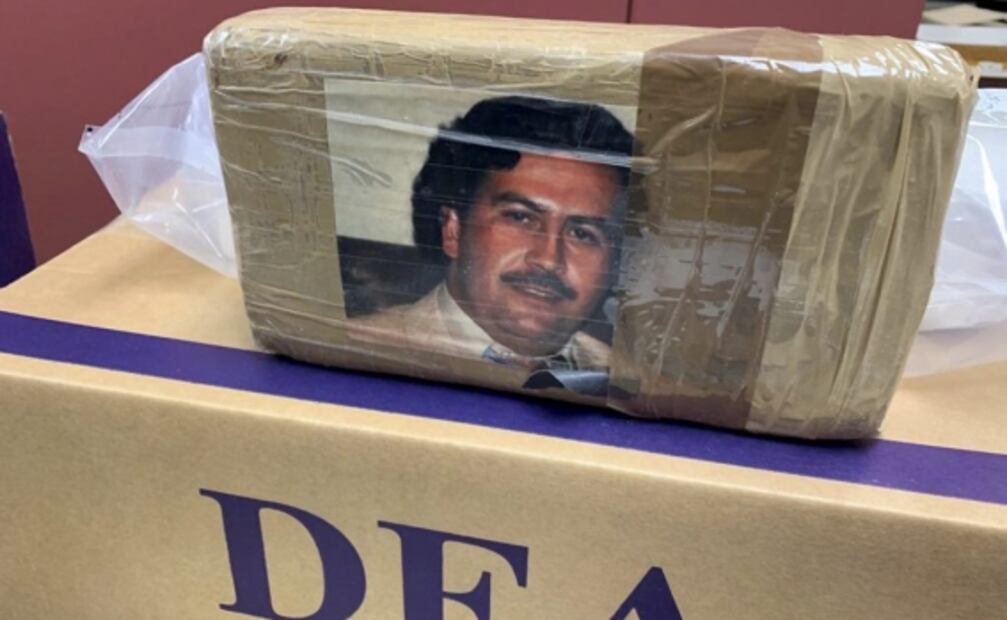 Incautan 35 kilos de droga con fotos de Pablo Escobar en Nueva York