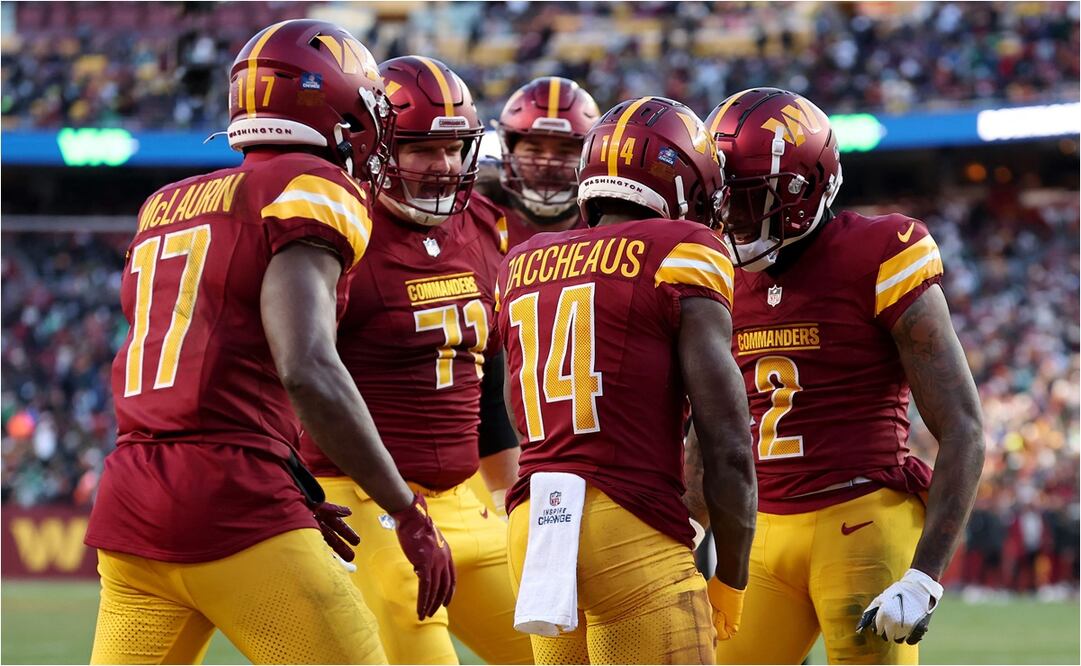 Commanders se impuso en casa. FOTO: AFP