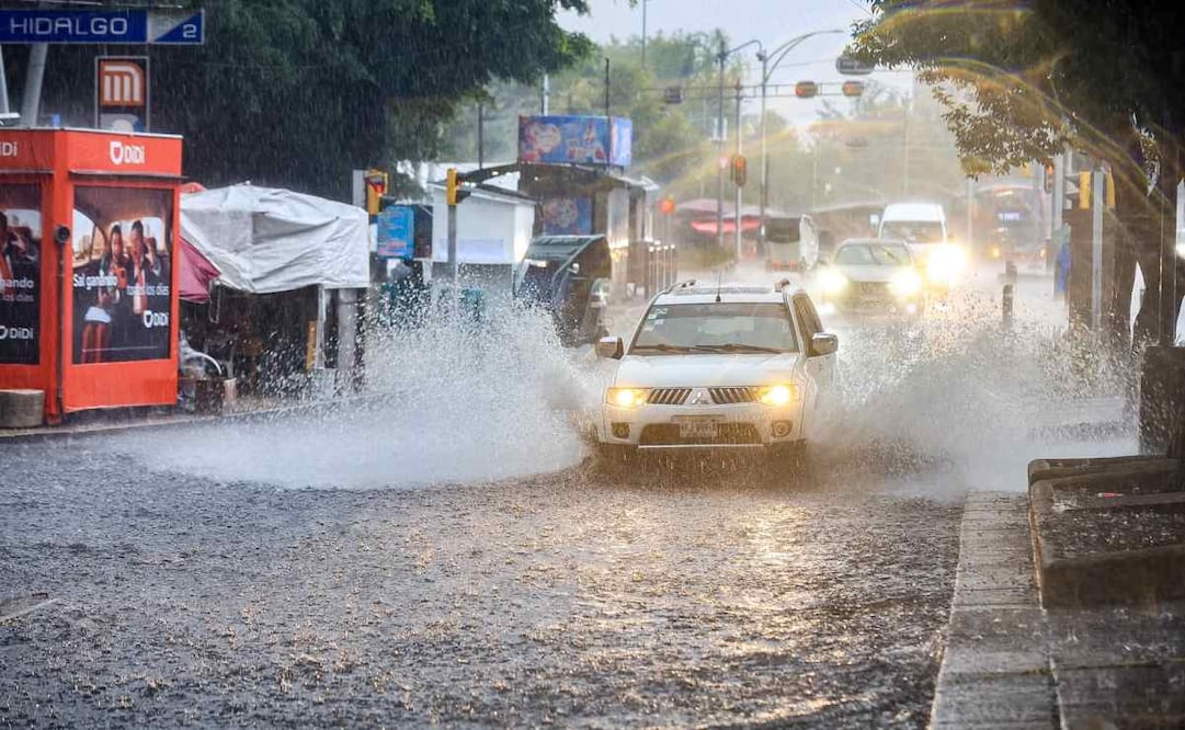 Lluvia en CDMX. Imagen ilustrativa. Foto: Osmar Alvarado / EL UNIVERSAL