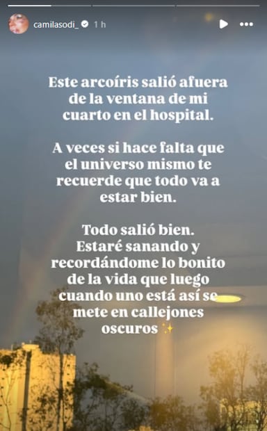 La actriz fue intervenida por complicaciones de salud. Foto: Instagram.