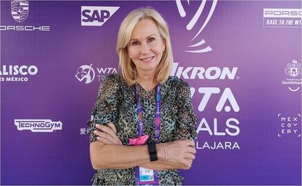 Micky Lawler, presidenta de la WTA, ve a México como opción