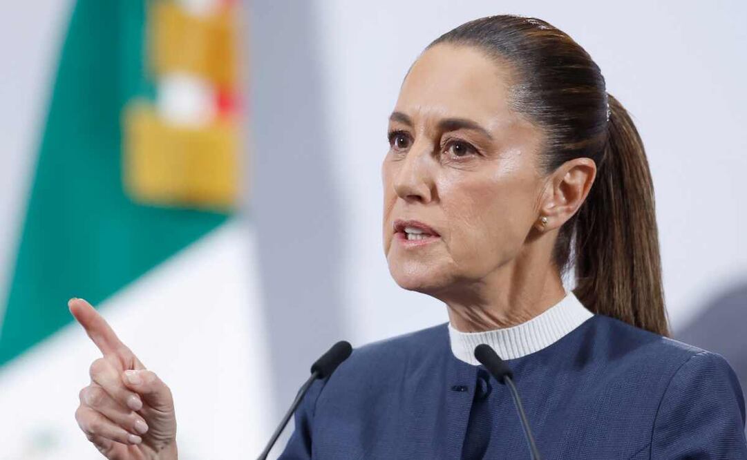 Claudia Sheinbaum, presidenta de México, durante la mañanera del 3 de noviembre del 2025. Foto: Cuartoscuro.