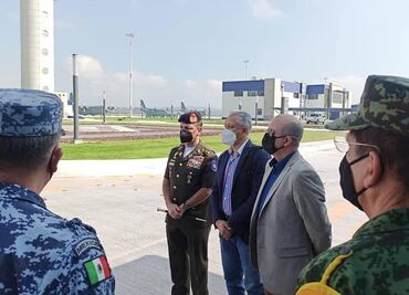 Ingenieros y funcionarios de Venezuela visitan aeropuerto Felipe Ángeles